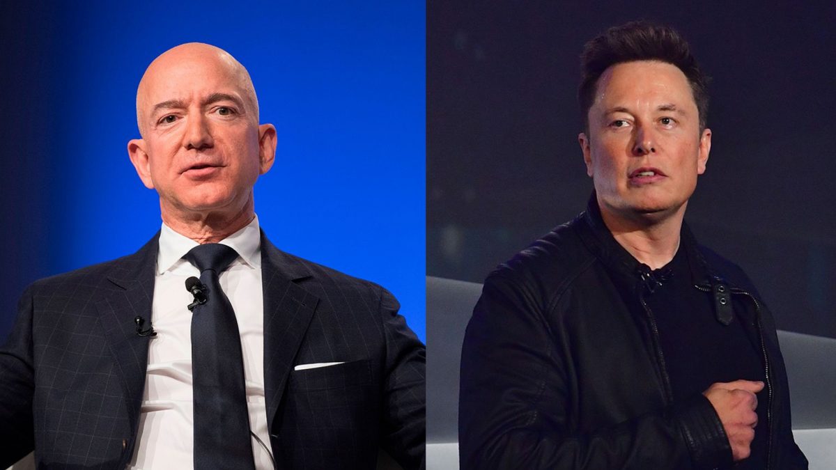 Elon Musk vs Jeff Bezos? SpaceX founder wants to sue Blue Origin for implying SpaceX damages the environment Elon Musk vs Jeff Bezos? SpaceX founder wants to sue Blue Origin for implying SpaceX damages the environment