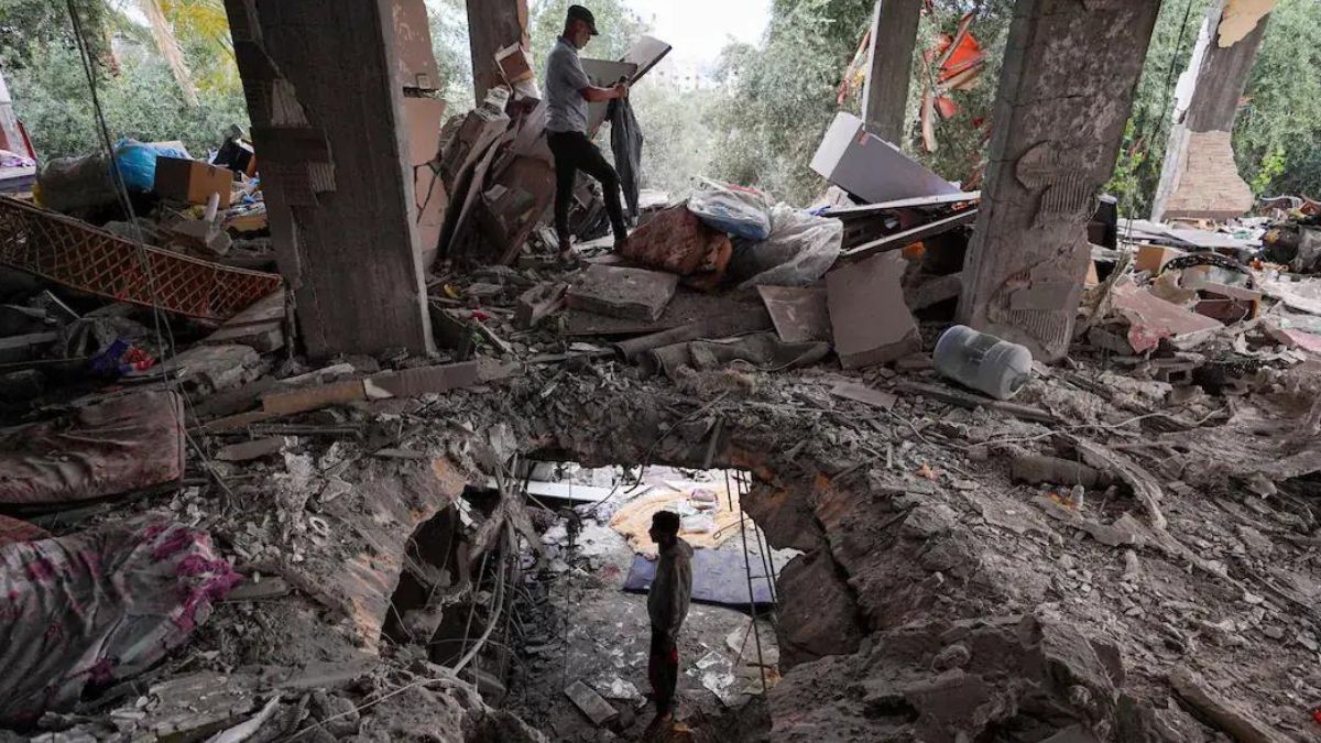 According to Biden, Israel's three-stage offer would begin with a six-week phase that would see Israeli forces withdraw from all populated areas of Gaza and an initial hostage-prisoner exchange Image Courtesy AFP According to Biden, Israel's three-stage offer would begin with a six-week phase that would see Israeli forces withdraw from all populated areas of Gaza and an initial hostage-prisoner exchange Image Courtesy AFP