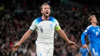 Bayern Munich striker Harry Kane will be expected to play a key role for England in Euro 2024. AP