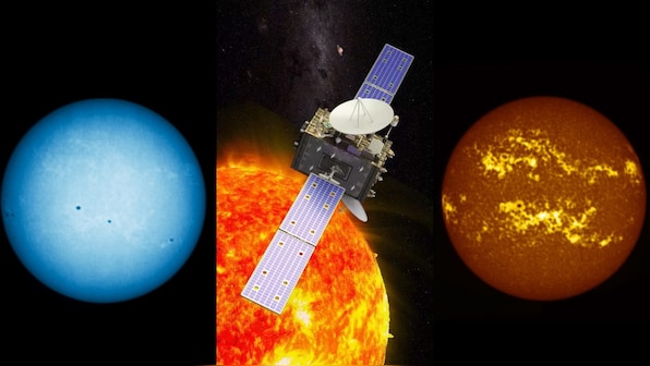 ISRO's Aditya L1 shares stunning photos of solar storm, sun spots captured by SoLEXS and HEL1OS sensors