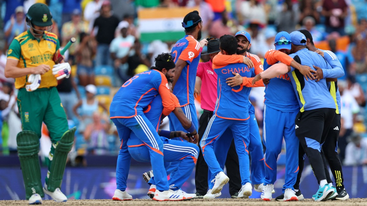 India become T20 World champions, beat South Africa by 7-run in a thriller at Barbados – Firstpost