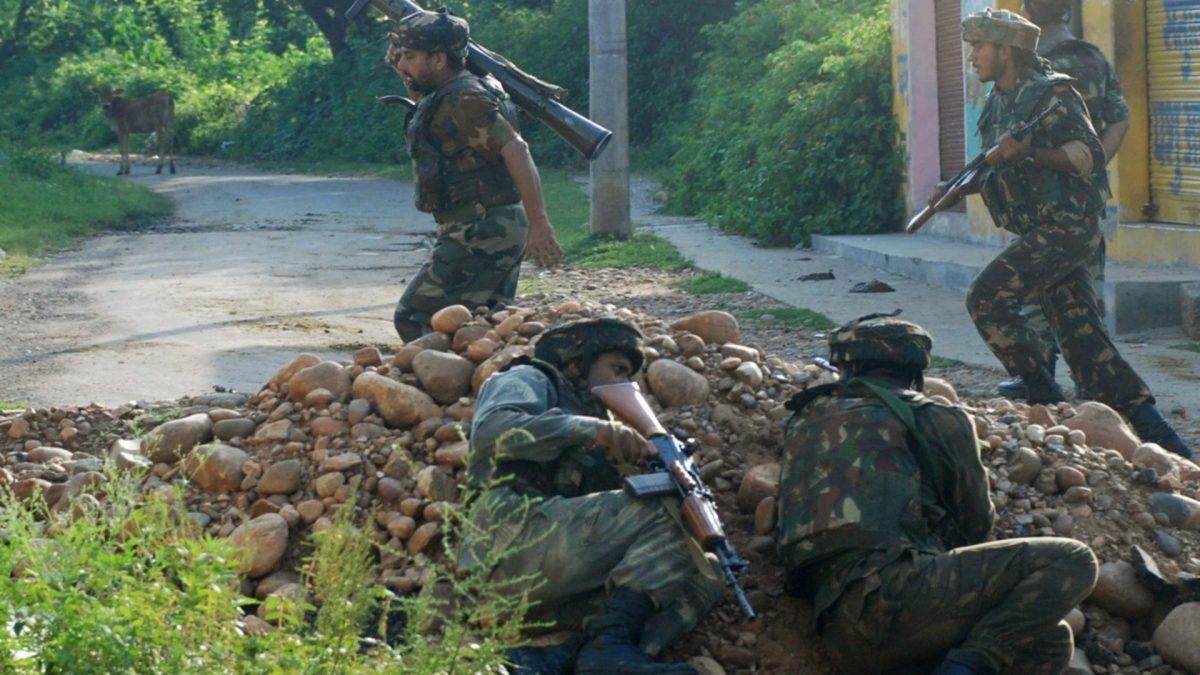 Terrorists open fire at Indian Army operating base in J&K's Doda, third attack in 72 hours Terrorists open fire at Indian Army operating base in J&K's Doda, third attack in 72 hours