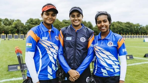  Indian women’s compound team wins third consecutive gold medal