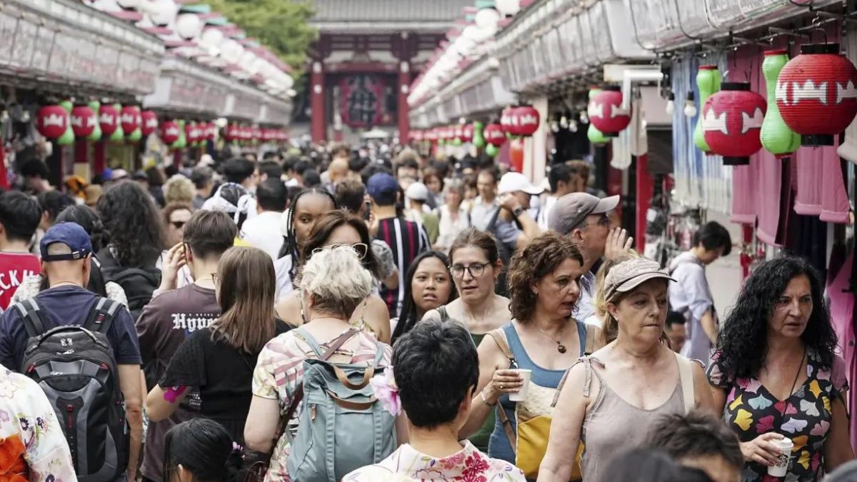The data shows that the total number of visitors from January to May was 14.64 million, which represents an increase of 6.5 percent over the same time in 2019 prior to the coronavirus epidemic Image Courtesy AP The data shows that the total number of visitors from January to May was 14.64 million, which represents an increase of 6.5 percent over the same time in 2019 prior to the coronavirus epidemic Image Courtesy AP