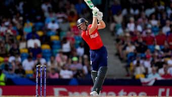 England captain Jos Buttler will be hoping to lead from the front in his team's must-win T20 World Cup clash against Oman in Antigua. AP