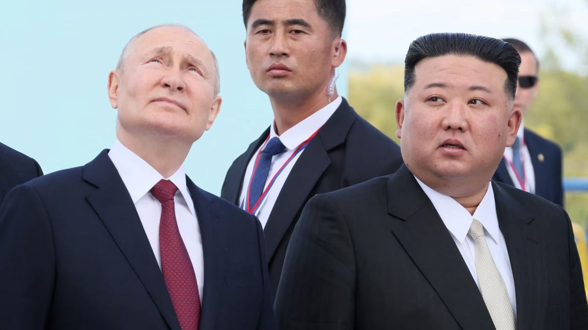 North Korean leader Kim Jong Un and Russian President Vladimir Putin. Source REUTERS/FILE North Korean leader Kim Jong Un and Russian President Vladimir Putin. Source REUTERS/FILE