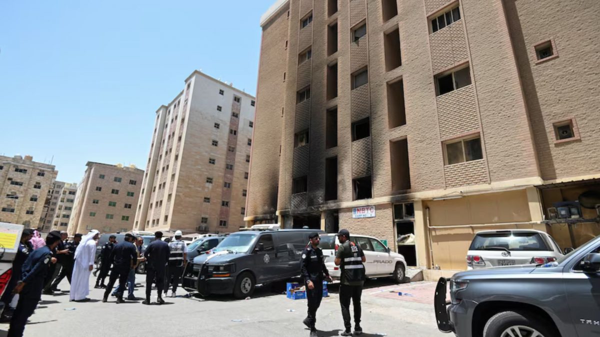 Around 40 Indian workers killed in Kuwait building fire; India sends MoS KV Singh to oversee assistance Around 40 Indian workers killed in Kuwait building fire; India sends MoS KV Singh to oversee assistance