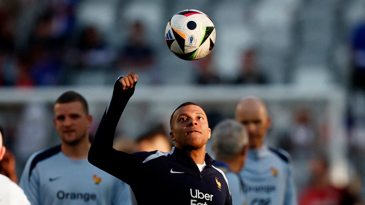 Kylian Mbappe warms up ahead of France's friendly clash against Canada ahead of Euro 2024. Reuters Kylian Mbappe warms up ahead of France's friendly clash against Canada ahead of Euro 2024. Reuters