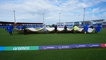 USA vs Ireland was abandoned without a ball bowled at Lauderhill in Florida. AP