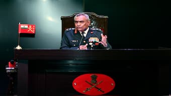 Army Chief General Manoj Pande. Image: ANI