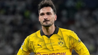 During two stints at Dortmund, Mats Hummels won two league titles and two German Cups, along with reaching the Champions League final in 2013 and 2024. AP 