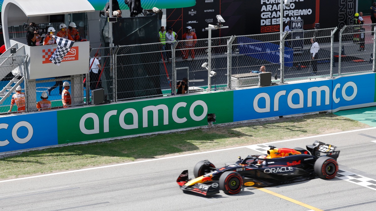 Max Verstappen wins the Formula 1 Spanish Grand Prix race at the Barcelona Catalunya racetrack in Montmelo. AP Max Verstappen wins the Formula 1 Spanish Grand Prix race at the Barcelona Catalunya racetrack in Montmelo. AP