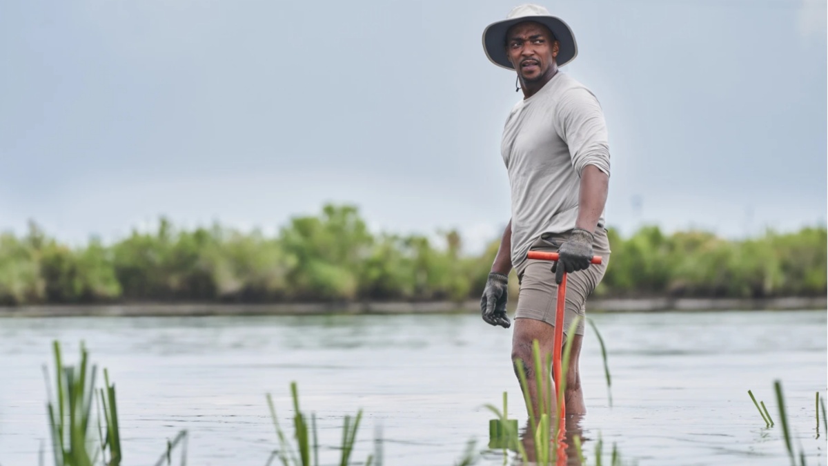 No shield required: ‘Captain America’ star Anthony Mackie’s own super power is swimming with sharks No shield required: ‘Captain America’ star Anthony Mackie’s own super power is swimming with sharks