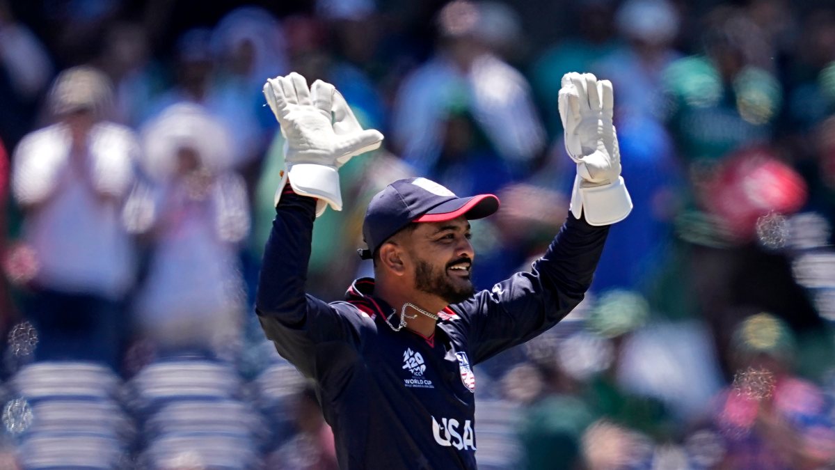 USA wicketkeeper-captain Monank Patel had starred in his team's victory over Pakistan in Dallas with a 38-ball 50. AP USA wicketkeeper-captain Monank Patel had starred in his team's victory over Pakistan in Dallas with a 38-ball 50. AP