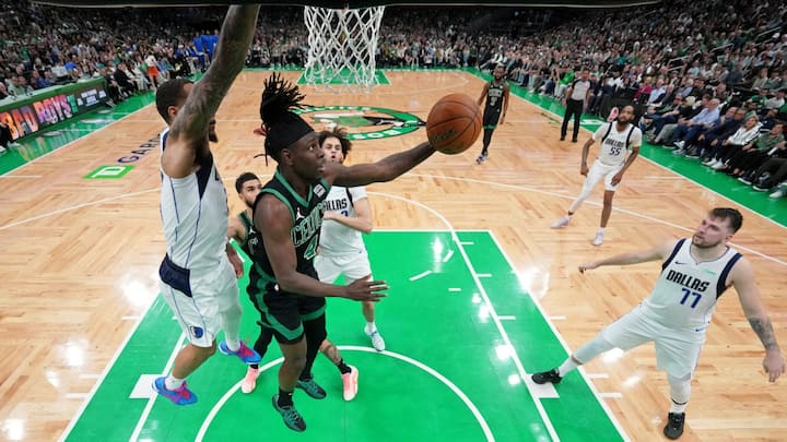 NBA Finals: Celtics beat Mavericks 105-98, take 2-0 lead as series heads to Dallas