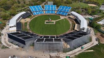 The Nassau County International Stadium in New York is all set to host the T20 World Cup match between India and Pakistan on 9 June. Image: X / @T20WorldCup 