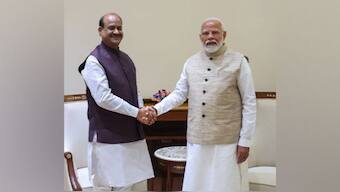 Prime Minister Narendra Modi and LS Speaker Om Birla. ANI File