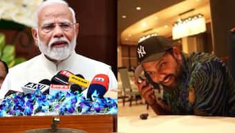 PM Modi spoke to Rohit Sharma, Virat Kohli and Rahul Dravid on phone after India's win in T20 World Cup 2024 final. Image: AP