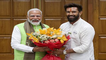 Chirag Paswan has been inducted into the Union Cabinet led by PM Narendra Modi. PTI