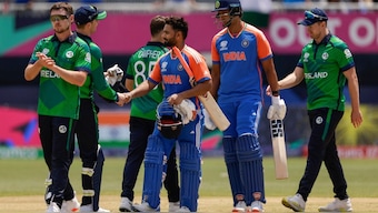 India defeated Ireland by eight wickets in their T20 World Cup opener in New York. PTI