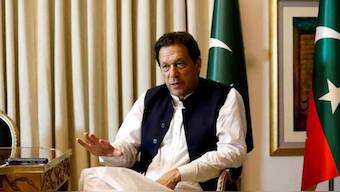 Reacting strongly to the state government's severe action against Khan's supporters, the PTI said in a statement on Tuesday that the arrest of around 5,000 citizens under a public security order is a black chapter of Pakistan's history. File Photo of Imran Khan -Reuters
