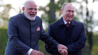 Prime Minister Narendra Modi with Russian President Vladimir Putin. Source: REUTERS/ FILE