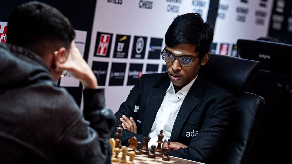 R Praggnanandhaa got the better of Dang Liren in the seventh round of Norway Chess. Image: Norway Chess R Praggnanandhaa got the better of Dang Liren in the seventh round of Norway Chess. Image: Norway Chess