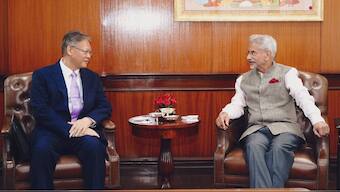 The appointment of Chinese ambassador Xu Feihong comes after an unusually long delay of 18 months amid strained relations between the two countries over the Ladakh military standoff. Photo/X/@DrSJaishankar