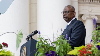 US Defense Secretary Lloyd Austin. 