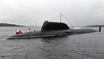 The Kazan nuclear-powered submarine. Photo - TASS