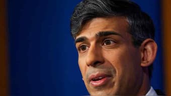 (File) British prime minister Rishi Sunak
