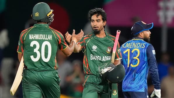Sri Lanka vs Bangladesh, T20 World Cup: Hossain, Hridoy star as BAN clinch thrilling win over SL