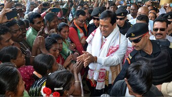 (File) Union minister Sarbananda Sonowal. PTI