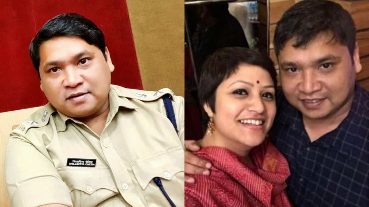 IPS Shiladitya Chetia and his wife. Source: X/@aruntewariINC/@assampolice IPS Shiladitya Chetia and his wife. Source: X/@aruntewariINC/@assampolice