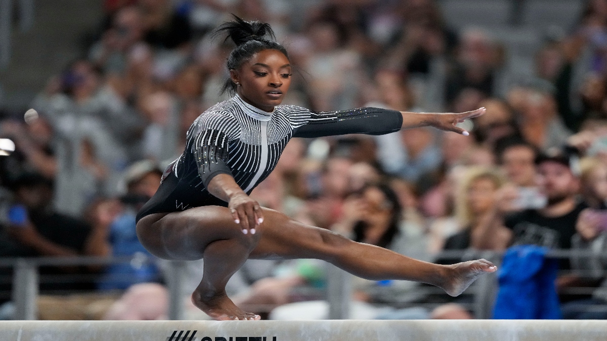 Simone Biles is aiming for redemption after removing herself from multiple finals at the Tokyo Games to focus on her mental health. AP Simone Biles is aiming for redemption after removing herself from multiple finals at the Tokyo Games to focus on her mental health. AP