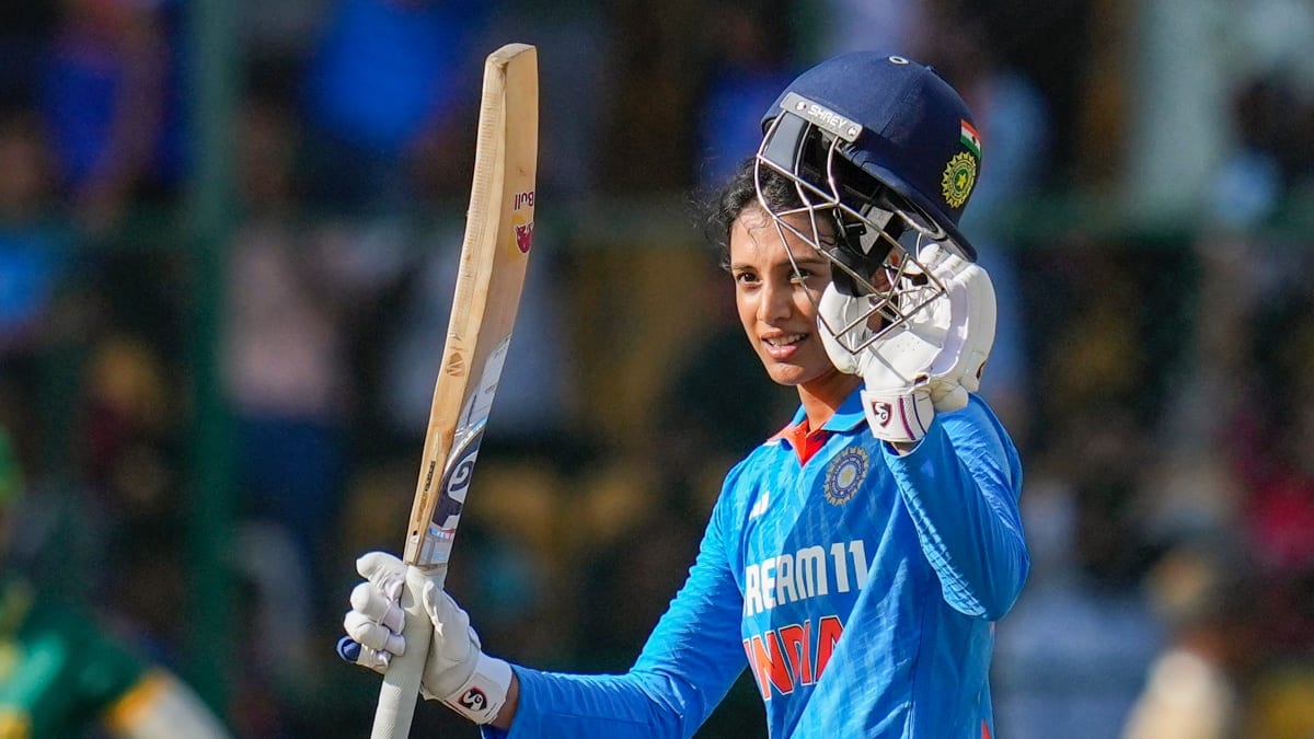 Smriti Mandhana 'pleased' with first ODI hundred at home vs South
