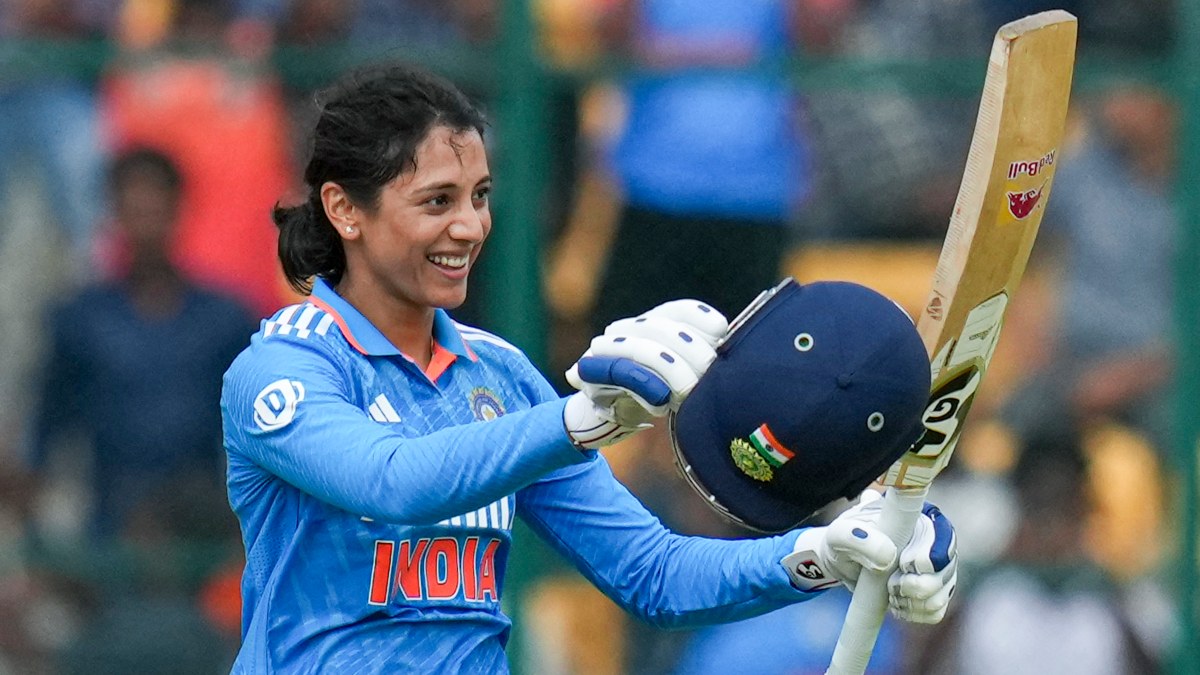 File image of Indian opening batter Smriti Mandhana. PTI File image of Indian opening batter Smriti Mandhana. PTI