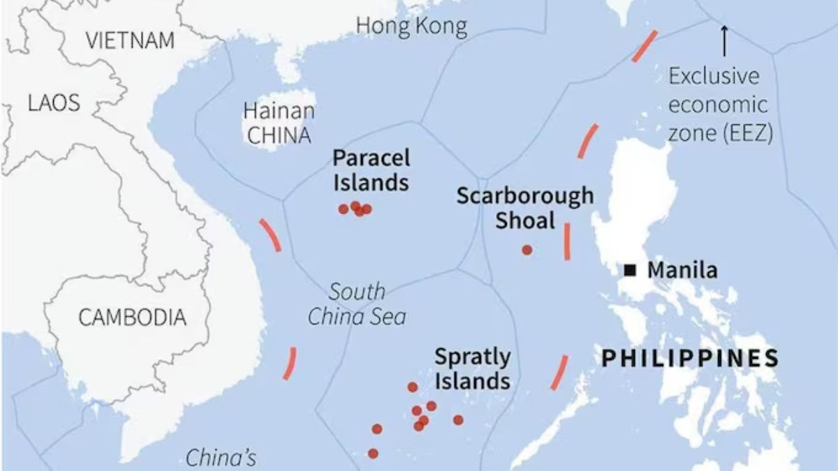 A map of some contested areas in the South China Sea. Reuters A map of some contested areas in the South China Sea. Reuters