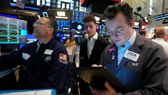 Stock indices in the United States hovered around record levels on Wednesday. AP