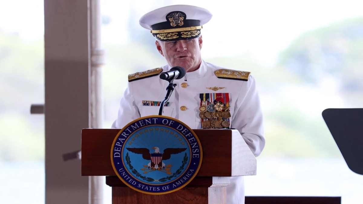 US Indo-Pacific Commander Admiral Samuel Paparo. AFP US Indo-Pacific Commander Admiral Samuel Paparo. AFP