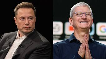 Tesla & SpaceX CEO Elon Musk, has a had a long feud with Tim Cook-led Apple, for years now. Image Credit: Reuters, AFP