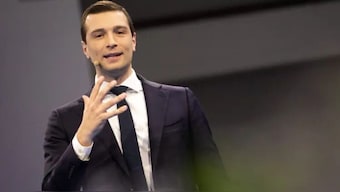French far-right leader Jordan Bardella of National Rally (RN) is set to win French elections (Photo: AFP)