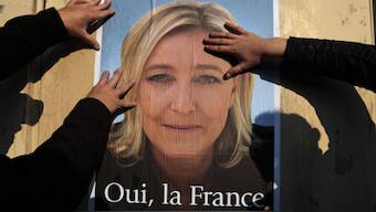 Marine Le Pen's far-right National Rally (RE) is the single-largest party in France (Photo: AP)