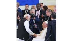 Watch: PM Modi greets Pope Francis at G7 Summit in Italy