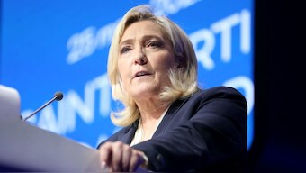 France's National Rally leader Marine Le Pen. File Image / AFP