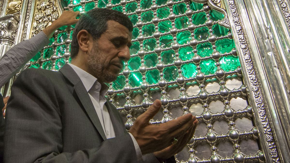 Iran's ex-president Ahmadinejad registers for presidential race amid growing candidate list Iran's ex-president Ahmadinejad registers for presidential race amid growing candidate list