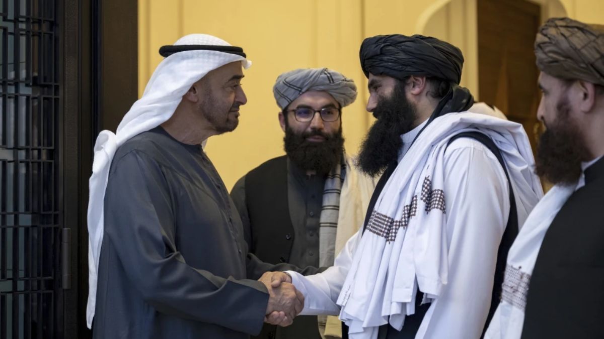 UAE leader meets wanted Taliban official who has $10m reward on his head UAE leader meets wanted Taliban official who has $10m reward on his head