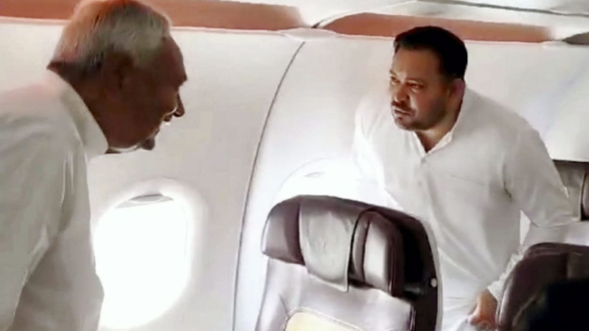 Wait and watch': What happened inside Nitish Kumar and Tejashwi Yadav's plane? RJD leader reveals – Firstpost