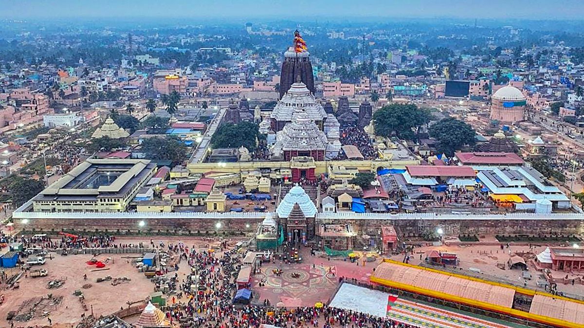 Jagannath temple. PTI Jagannath temple. PTI