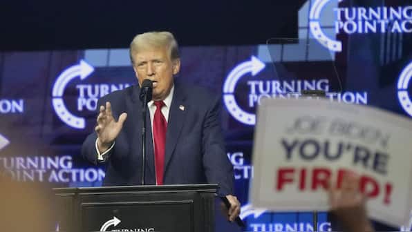 Trump calls for Biden to take cognitive test, mixes up names of doctors in speech